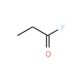 Propionyl fluoride (CAS 430-71-7) - chemical structure image