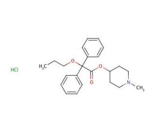 Propiverine, Hydrochloride (CAS 54556-98-8) - chemical structure image