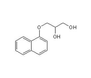 Propranolol glycol (CAS 36112-95-5) - chemical structure image