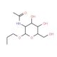 Propyl 2-acetamido-2-deoxy-β-D-glucopyranoside (CAS 70832-36-9) - chemical structure image