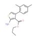 Propyl 2-amino-4-(2,4-dimethylphenyl)thiophene-3-carboxylate - chemical structure image