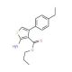Propyl 2-amino-4-(4-ethylphenyl)thiophene-3-carboxylate - chemical structure image