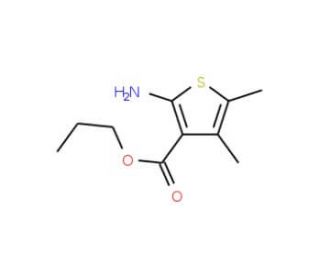 Propyl 2-amino-4,5-dimethylthiophene-3-carboxylate - chemical structure image