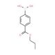 Propyl 4-boronobenzoate (CAS 91062-38-3) - chemical structure image
