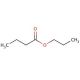 Propyl butyrate (CAS 105-66-8) - chemical structure image