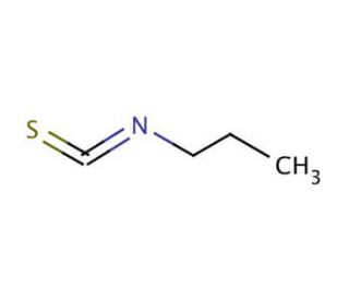 Propyl isothiocyanate (CAS 628-30-8) - chemical structure image