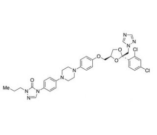 Propyl Itraconazole (CAS 74855-91-7) - chemical structure image