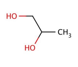 Propylene Glycol (CAS 57-55-6) - chemical structure image