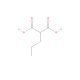Propylmalonic acid (CAS 616-62-6) - chemical structure image