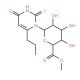Propylthiouracil N-β-D-Glucuronide Methyl Ester - chemical structure image