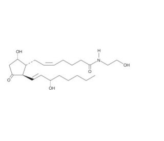 Prostaglandin D2 Ethanolamide (CAS 398138-28-8) - chemical structure image