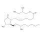 Prostaglandin E2-1-glyceryl ester (CAS 37497-47-5) - chemical structure image