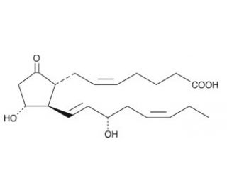 Prostaglandin E<sub>3</sub> (CAS 802-31-3) - chemical structure image