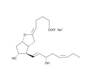 Prostaglandin I3 (sodium salt) (CAS 68324-96-9) - chemical structure image