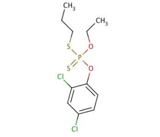 Prothiofos (CAS 34643-46-4) - chemical structure image