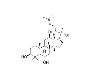 Protopanaxatriol (CAS 34080-08-5) - chemical structure image