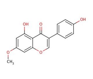 Prunetin (CAS 552-59-0) - chemical structure image