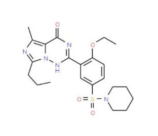 Pseudo Vardenafil (CAS 224788-34-5&#0;) - chemical structure image