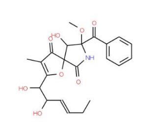 Pseurotin A (CAS 58523-30-1) - chemical structure image