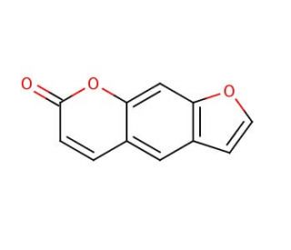 Psoralen (CAS 66-97-7) - chemical structure image