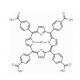Pt(II) meso-Tetra (4-carboxyphenyl) porphine (CAS 94288-45-6) - chemical structure image