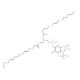 PtdIns-(5)-P1 (1,2-dipalmitoyl) (ammonium salt) - chemical structure image