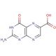 Pterine-6-carboxylic acid (CAS 948-60-7) - chemical structure image