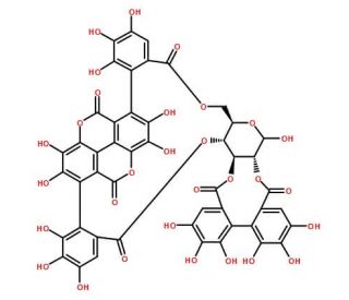 Punicalagin (CAS 65995-63-3) - chemical structure image