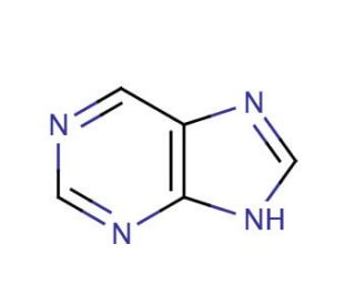 Purine (CAS 120-73-0) - chemical structure image