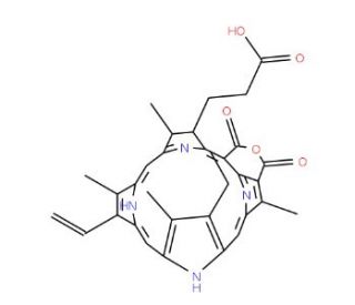 Purpurin 18 (CAS 25465-77-4) - chemical structure image