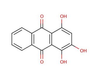 Purpurin (CAS 81-54-9) - chemical structure image