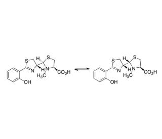 Pyochelin I and Pyochelin II - chemical structure image