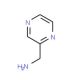 Pyrazin-2-ylmethanamine (CAS 39204-49-4) - chemical structure image