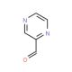 Pyrazine-2-carboxaldehyde (CAS 5780-66-5) - chemical structure image