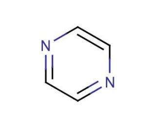 Pyrazine (CAS 290-37-9) - chemical structure image