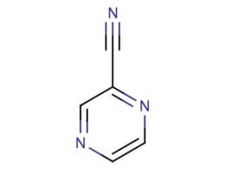 Pyrazinecarbonitrile (CAS 19847-12-2) - chemical structure image