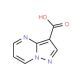 Pyrazolo[1,5-a]pyrimidine-3-carboxylic acid (CAS 25940-35-6) - chemical structure image