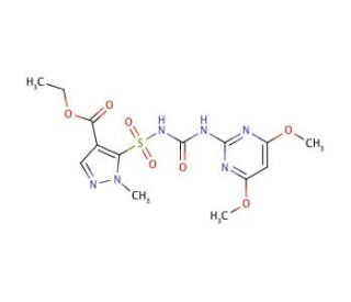 Pyrazosulfuron-ethyl (CAS 93697-74-6) - chemical structure image