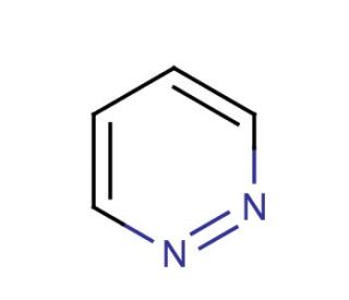 Pyridazine (CAS 289-80-5) - chemical structure image