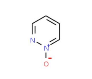Pyridazine N-oxide (CAS 1457-42-7) - chemical structure image