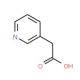 (Pyridin-3-yl)acetic acid (CAS 501-81-5) - chemical structure image