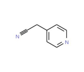 Pyridin-4-ylacetonitrile (CAS 13121-99-8) - chemical structure image