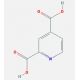 Pyridine-2,4-dicarboxylic acid (CAS 499-80-9) - chemical structure image