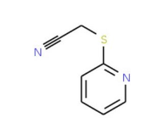 Pyridine-2-thioacetonitrile - chemical structure image