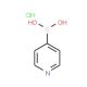 Pyridine-4-boronic acid hydrochloride (CAS 913835-65-1) - chemical structure image