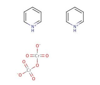 Pyridinium dichromate (CAS 20039-37-6) - chemical structure image