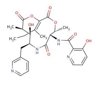 Pyridomycin - chemical structure image