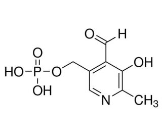 Pyridoxal 5&prime;-phosphate (CAS 41468-25-1) - chemical structure image