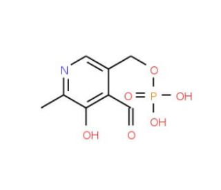 Pyridoxal-5-phosphate (CAS 54-47-7) - chemical structure image