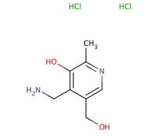 Pyridoxamine Dihydrochloride (CAS 524-36-7) - chemical structure image